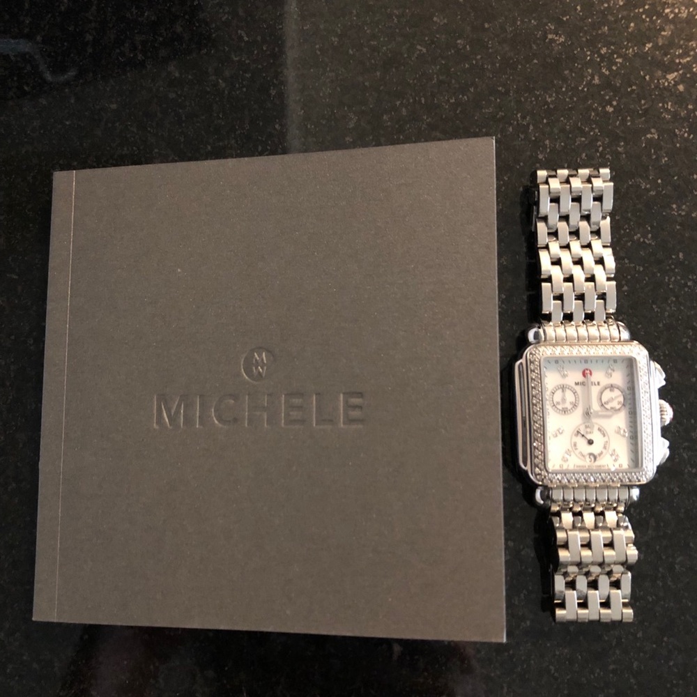 Michele Deco Diamond, Diamond Dial Watch